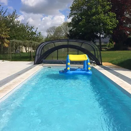 D'une Avec Piscine Partagee Jardin Clos Et Wifi A Saint Martin Des Entrees * Bayeux